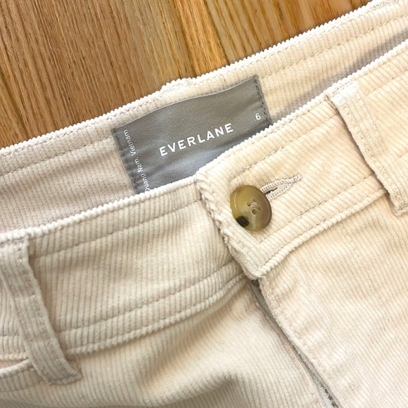 Everlane High Waisted Wide Leg Corduroy Pants - Picture 4 of 6